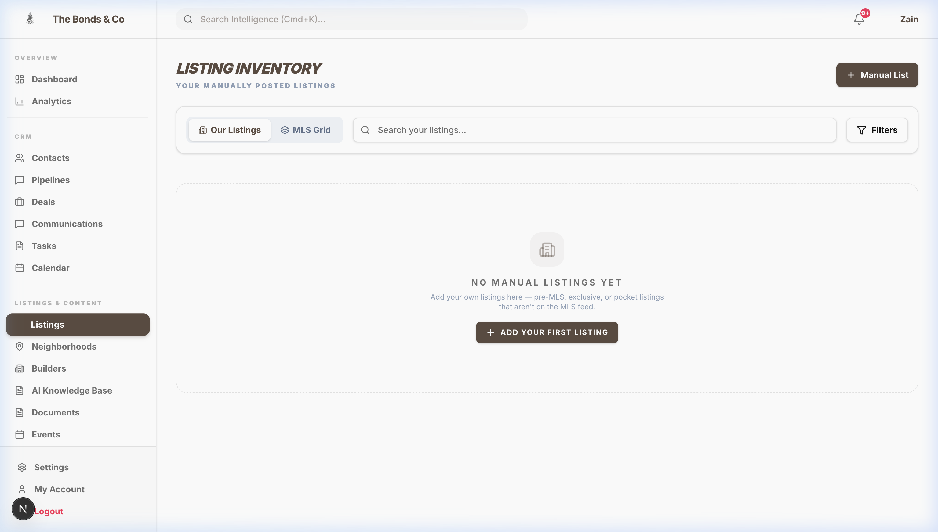 Unified CRM & Contacts